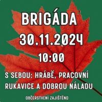 Podzimní brigáda (So 30.11.2024)